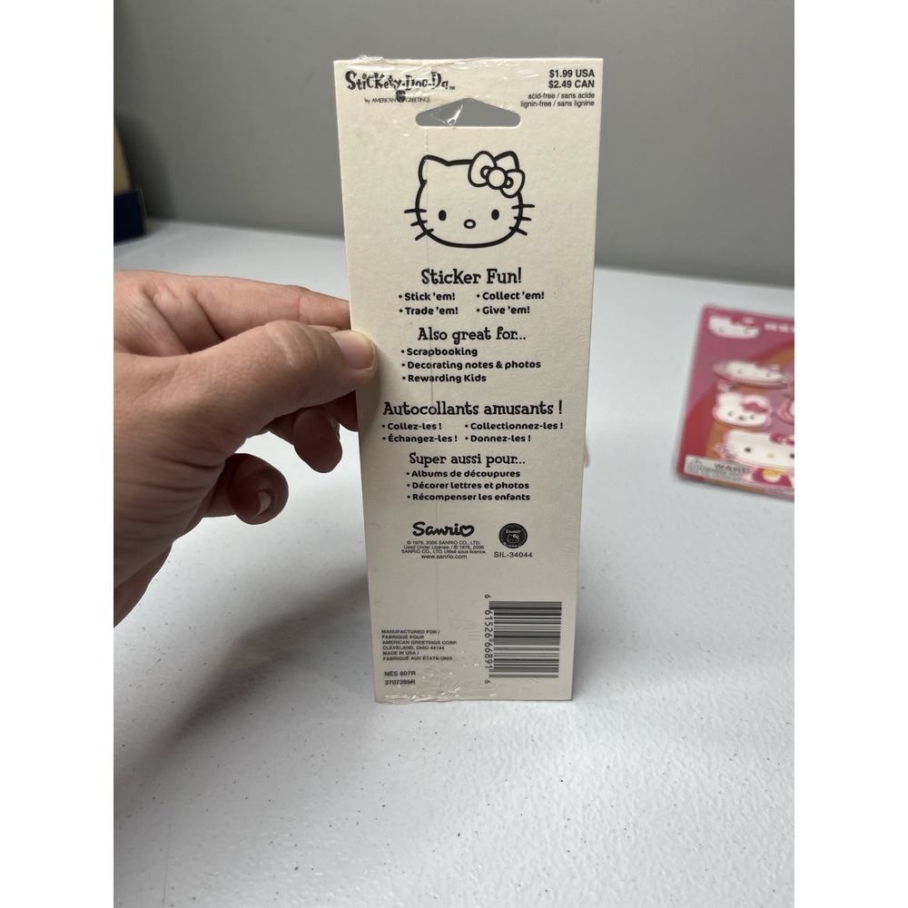 Hello Kitty Sticker Lot 2004, 2006, 2010 Sanrio - Picture 7 of 9